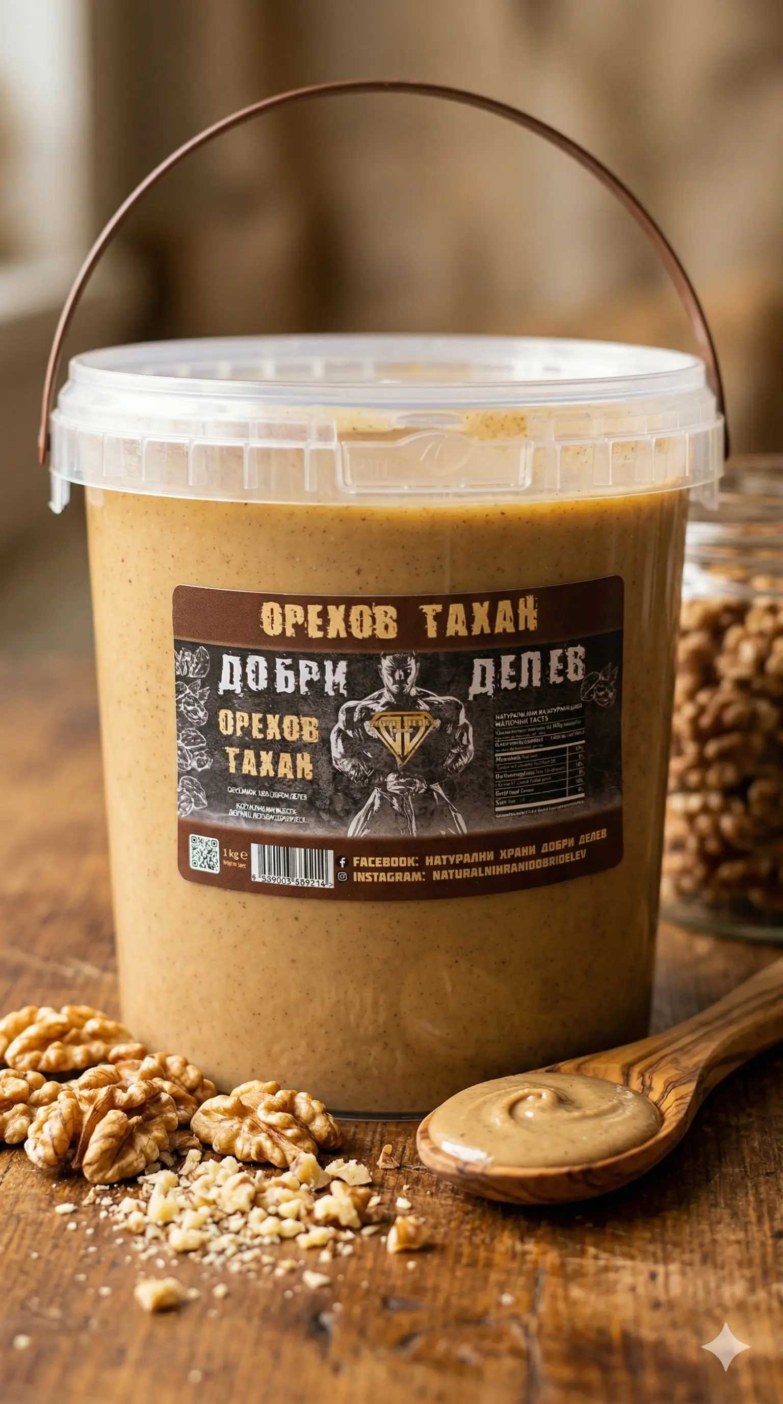 Орехов тахан 1 кг - натурален продукт от Dobri Delev